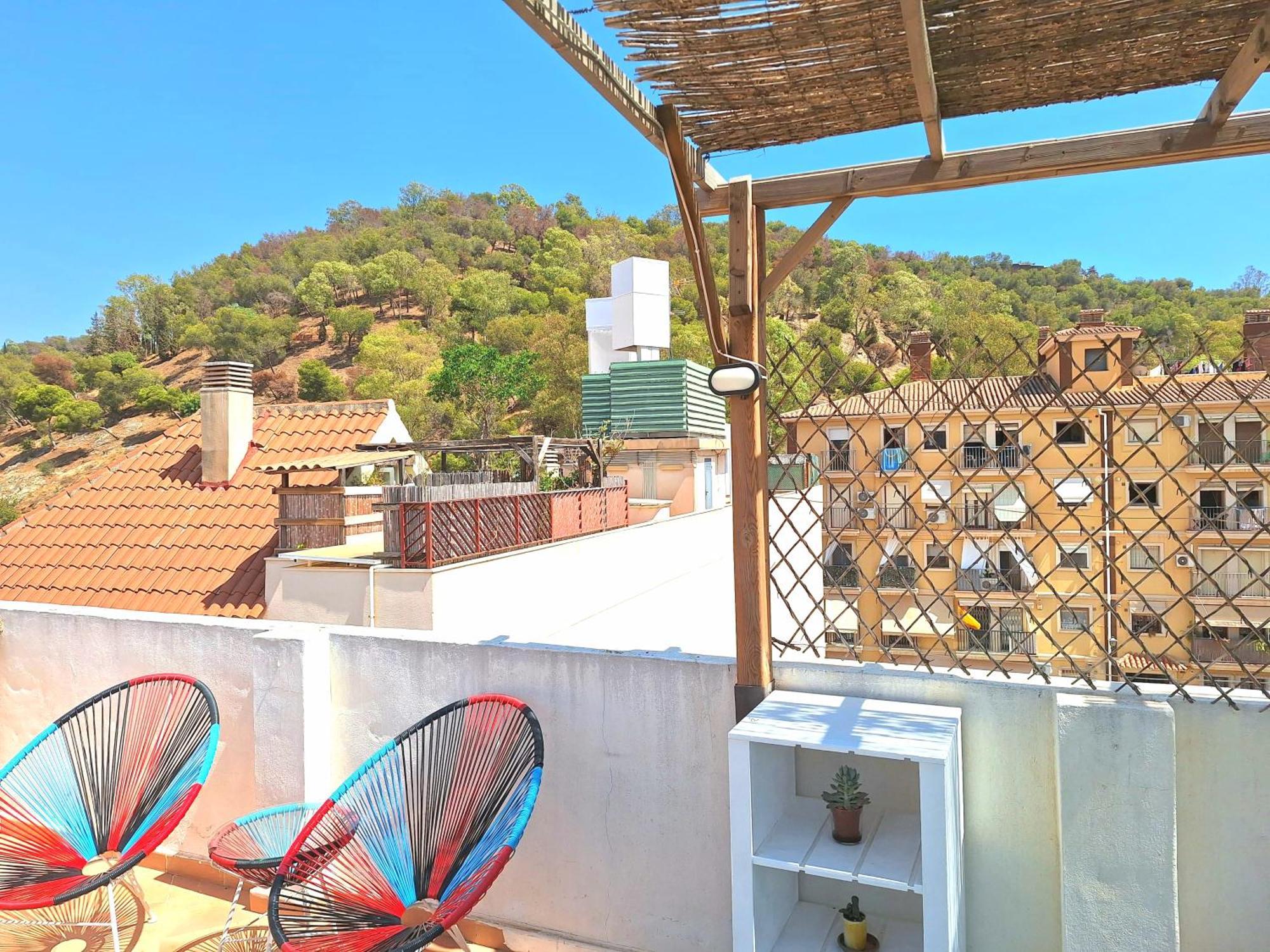 Malaga Centre Rooftop Terrace With Panoramic Views Exterior photo